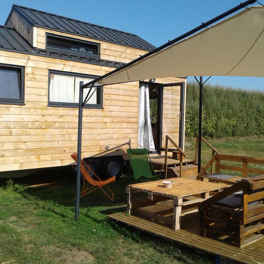 Tiny House Sur La Presqu'Ile Sauvage Hotel Lanmodez Kültér fotó