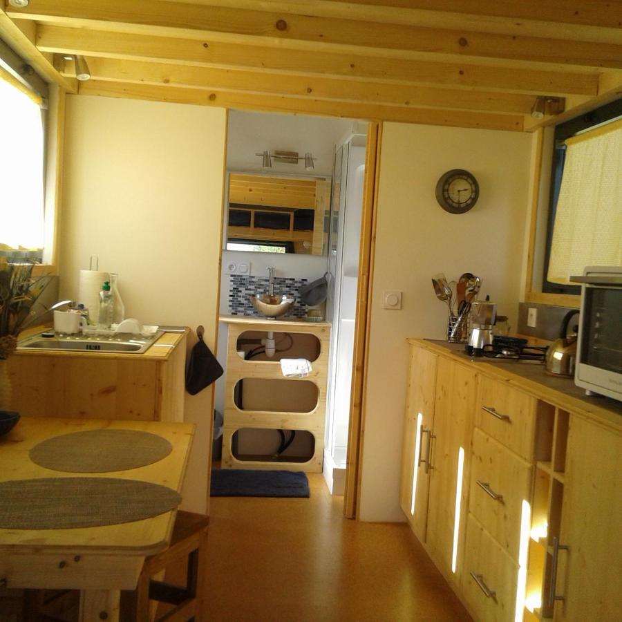 Tiny House Sur La Presqu'Ile Sauvage Hotel Lanmodez Kültér fotó
